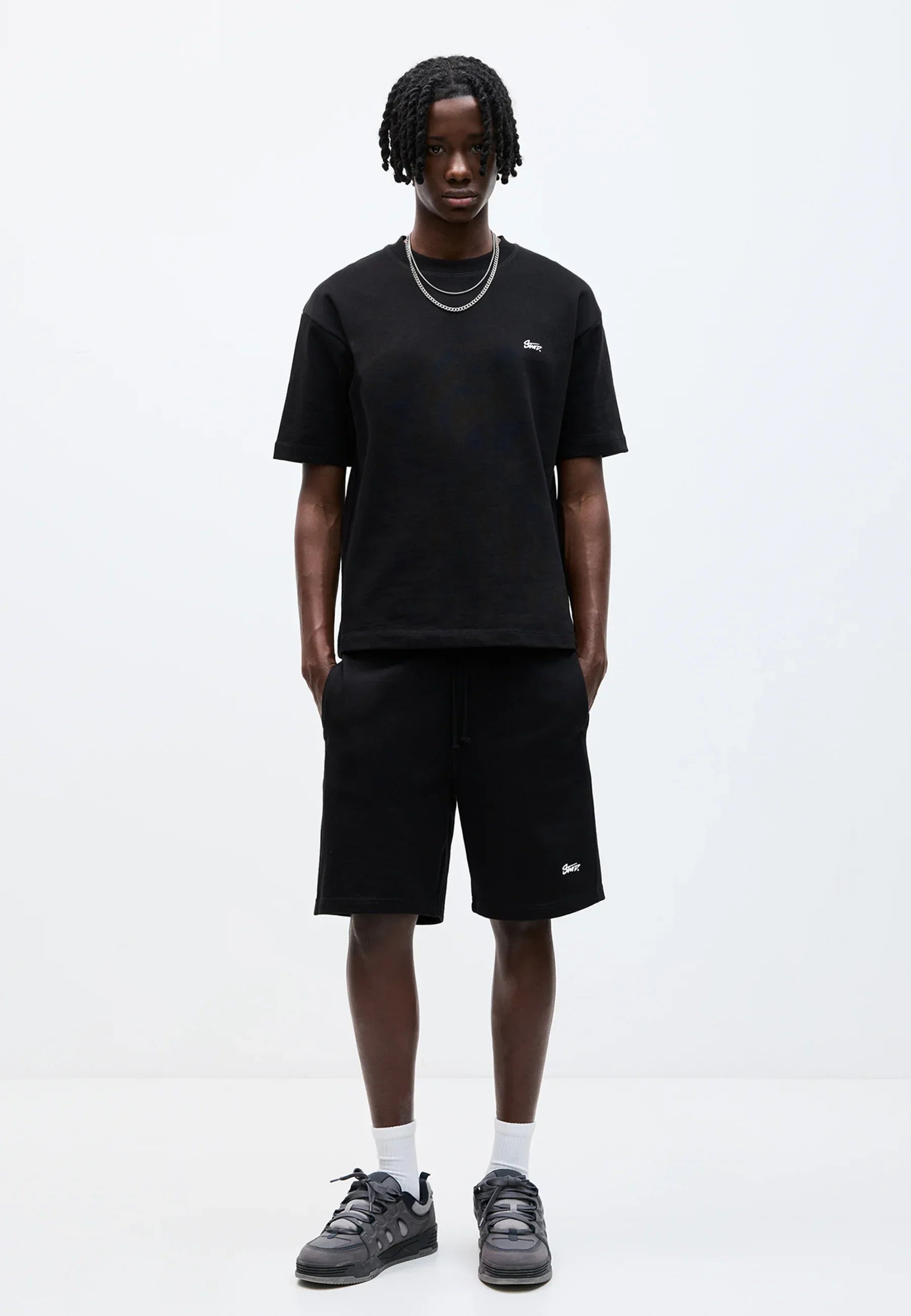 Black shorts